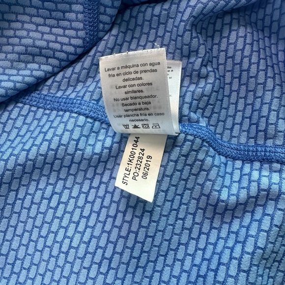 Vineyard Vines Men’s Performance 1/2 Zip Pullover – Blue – Size Large - Picture 8 of 11